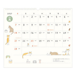 Midori Calendario L de gatos — foto 3