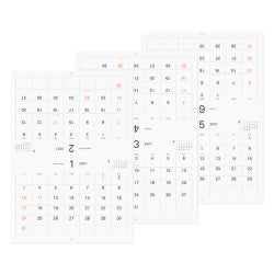 Midori Calendario de Pared Refill — foto 1
