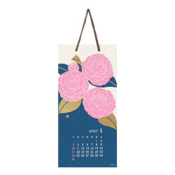 Midori Calendario de Pared con Papel Washi S Flor — foto 2