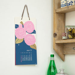 Midori Calendario de Pared con Papel Washi S Flor — foto 5