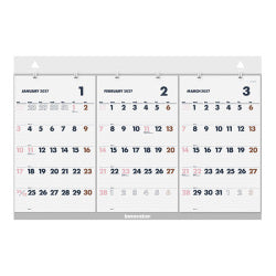 Midori Calendario de pared 3 meses — foto 4