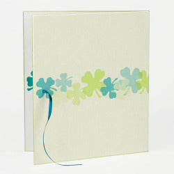 Midori Cuaderno de notas plegable con trébol y cinta — foto 1