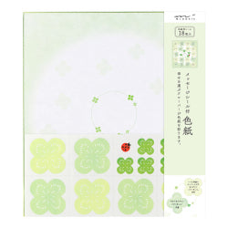 Midori Papel de colores con pegatinas — foto 1