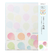 Midori Papel de colores con sellos adhesivos — foto 1