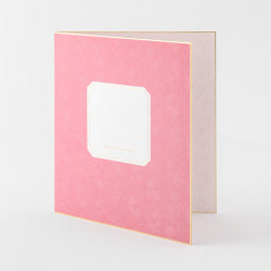 Midori Tarjeta de color plegable rosa — foto 2