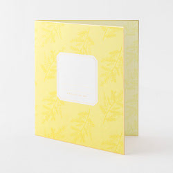 Midori Tarjeta de color amarilla plegable — foto 2