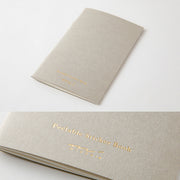 Midori Cuaderno de sellos portátil gris — foto 2
