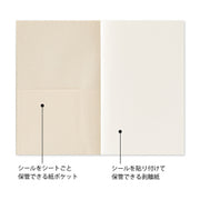 Midori Cuaderno de sellos portátil gris — foto 4