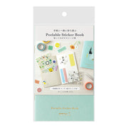 Midori Cuaderno de sellos portátil azul claro — foto 1