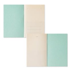 Midori Cuaderno de sellos portátil azul claro — foto 3