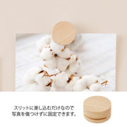 Midori Clip de madera natural — foto 4