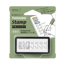 Midori Estampado de lista de tareas — foto 1