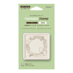 Midori Estampado de tinta permeable marrón — foto 1