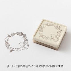 Midori Estampado de tinta permeable marrón — foto 4