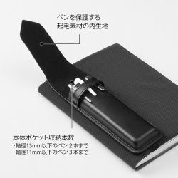 Midori Estuche para bolígrafos de cuero reciclado — foto 6