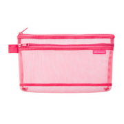 Midori Estuche de bolígrafo de malla rosa — foto 1