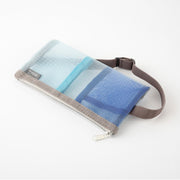 Midori estuche para bolígrafos malla azul — foto 2