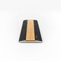 Midori Regla de Aluminio y Madera — foto 3