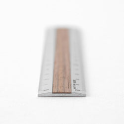 Midori Regla de Aluminio y Madera — foto 3