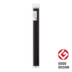 Midori Regla de Aluminio Negro — foto 1