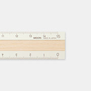 Midori Regla de Aluminio y Madera — foto 2