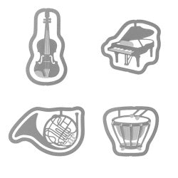 Midori Clip de instrumentos musicales — foto 3