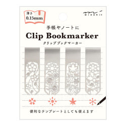 Midori Marcador Clip Floral — foto 1