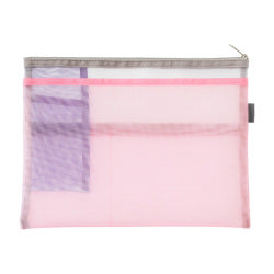 Midori Bolsa de Tela de Malla Rosa — foto 4