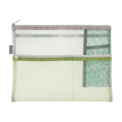 Midori Bolsa de Tela de Malla Verde — foto 3