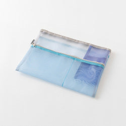 Midori Bolsa de Tela de Malla Azul — foto 2