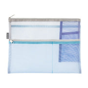 Midori Bolsa de Tela de Malla Azul — foto 3