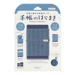 Midori Bolsa de tela para cuadernos azul — foto 1