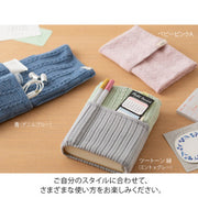 Midori Bolsa de tela para cuadernos azul — foto 7