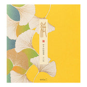 Midori Papel con hojas de otoño doradas — foto 1