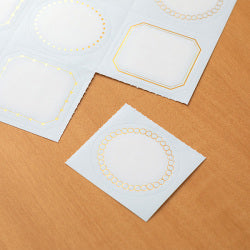 Midori Seals para papel de colores estrellas azul — foto 4