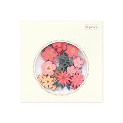 Midori Sellos Decoración Floral Rojo — foto 2