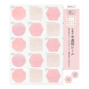 Midori Sellos semitransparentes rosa — foto 1