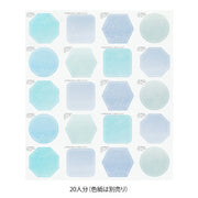 Midori Sellos semitransparentes para papel de colores — foto 2