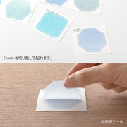 Midori Sellos semitransparentes para papel de colores — foto 3