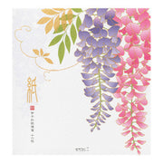Midori Cuaderno de notas con flores de wisteria — foto 1