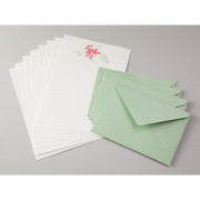 Midori set de cartas con impresión tipográfica — Ramo rojo — foto 5