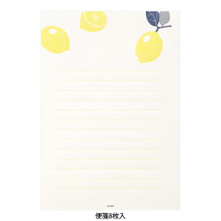 Midori Conjunto de papel estampado limón — foto 2