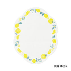 Midori Conjunto de cartas estampado limón — foto 3