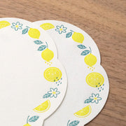 Midori Conjunto de cartas estampado limón — foto 6