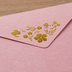 Midori Conjunto de Cartas con Sobre de Flores Pequeñas — foto 6