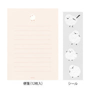 Midori Conjunto de carta con sellos de animales — foto 3