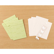 Midori Conjunto de carta con sellos de cabra — foto 2