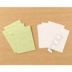 Midori Conjunto de carta con sellos de cabra — foto 2
