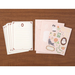 Midori Conjunto de Cartas Colaje Gato — foto 2