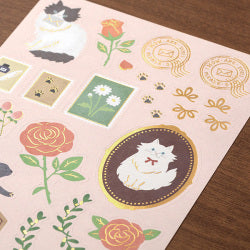 Midori Conjunto de Cartas Colaje Gato — foto 7